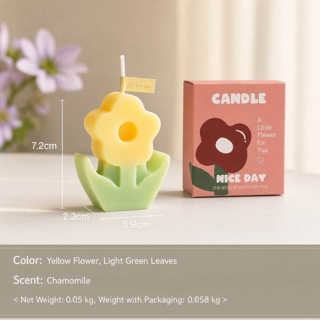 FLORAL SCENTED CANDLE GIFT - 5 OPTIONS