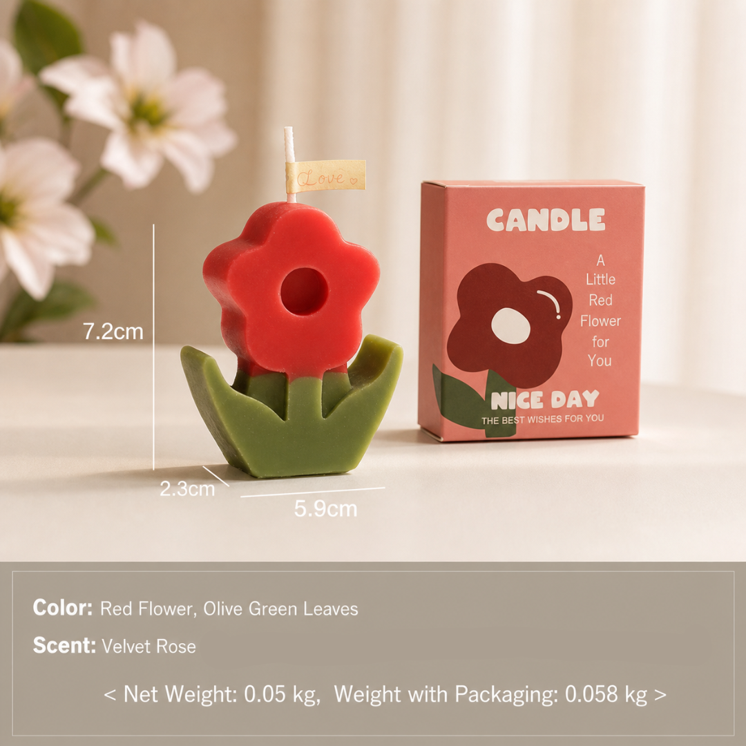FLORAL SCENTED CANDLE GIFT - 5 OPTIONS