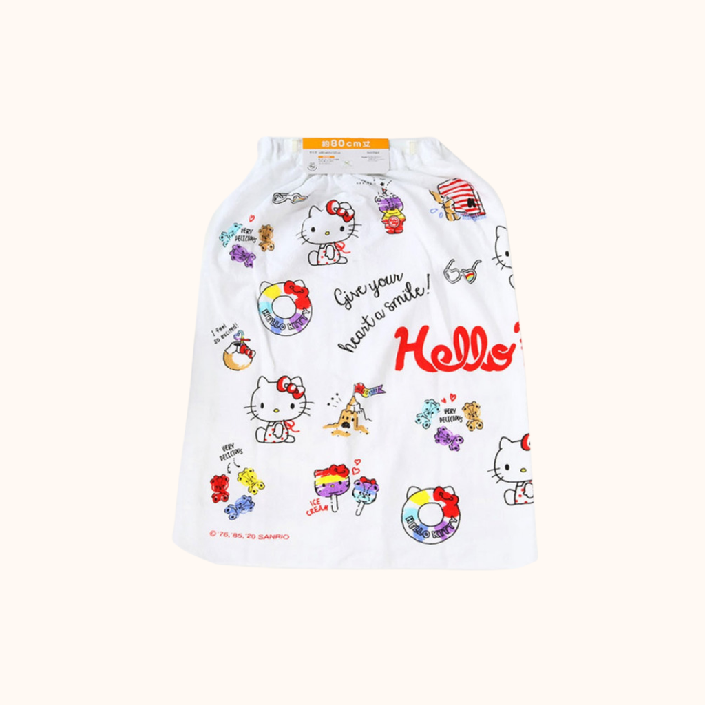 SANRIO HELLO KITTY WRAP TOWEL 80CM