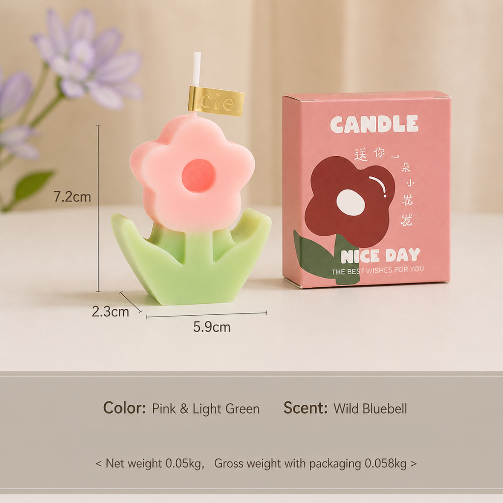 FLORAL SCENTED CANDLE GIFT - 5 OPTIONS