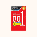 OKAMOTO 0.01 ZERO ONE CONDOM WITH EXTRA LUBRICANT LARGE SIZE 3PCS