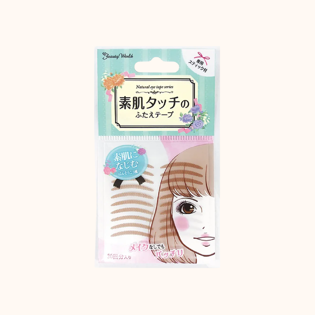 LUCKY TRENDY BEAUTY WORLD RUBAN ADHÉSIF DOUBLE COULEUR NUDE POUR PAUPIÈRES 30 PAIRES