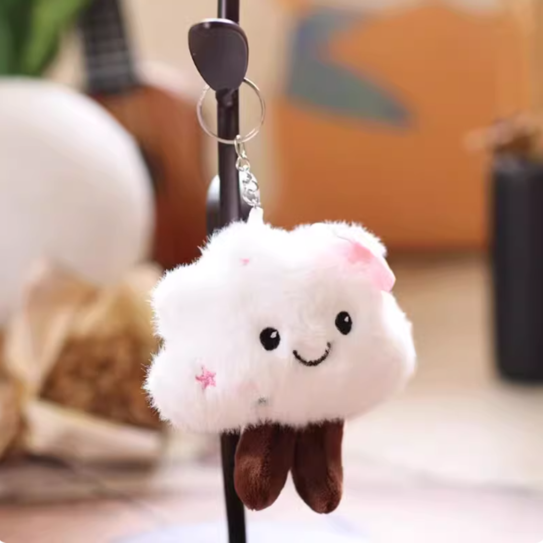 STAR CLOUD PLUSH KEYCHAIN - 2 OPTIONS