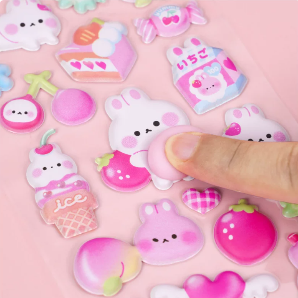 SOFT SQUEEZE 3D STICKER - 2 OPTIONS