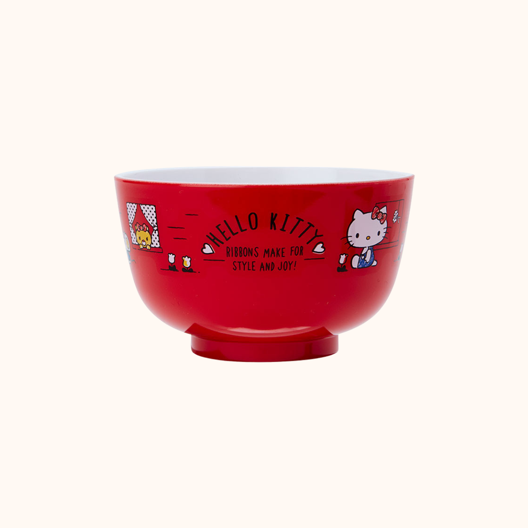 SANRIO HELLO KITTY RED BOWL