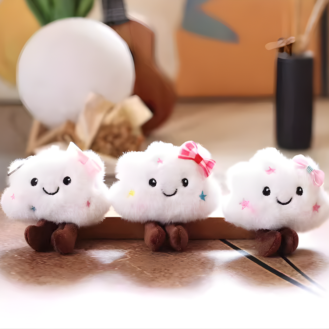 STAR CLOUD PLUSH KEYCHAIN - 2 OPTIONS