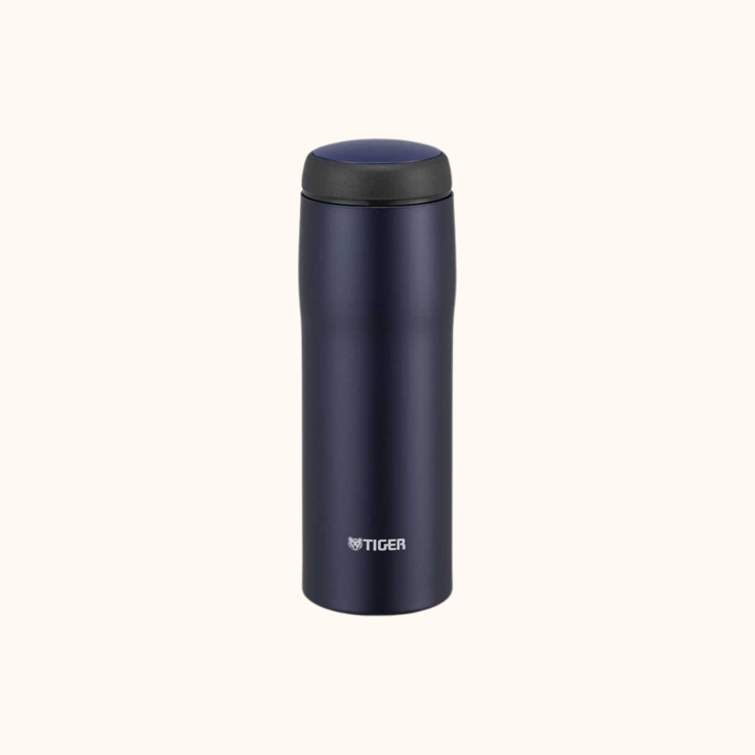 TIGER STAINLESS STEEL BOTTLE MJA-B NAVY BLUE 0.48L