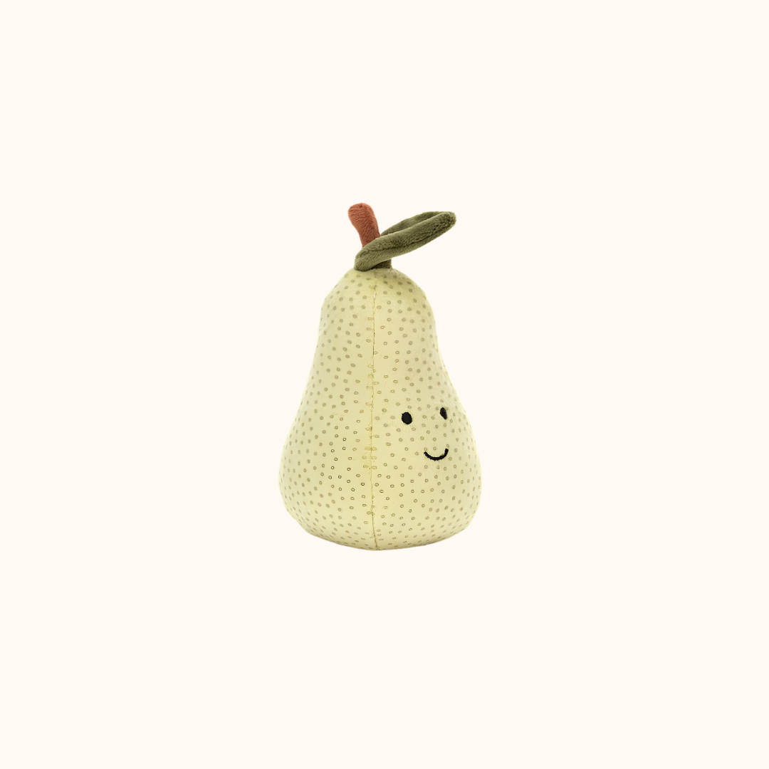 JELLY FRUIT MINI PEAR PLUSH TOY