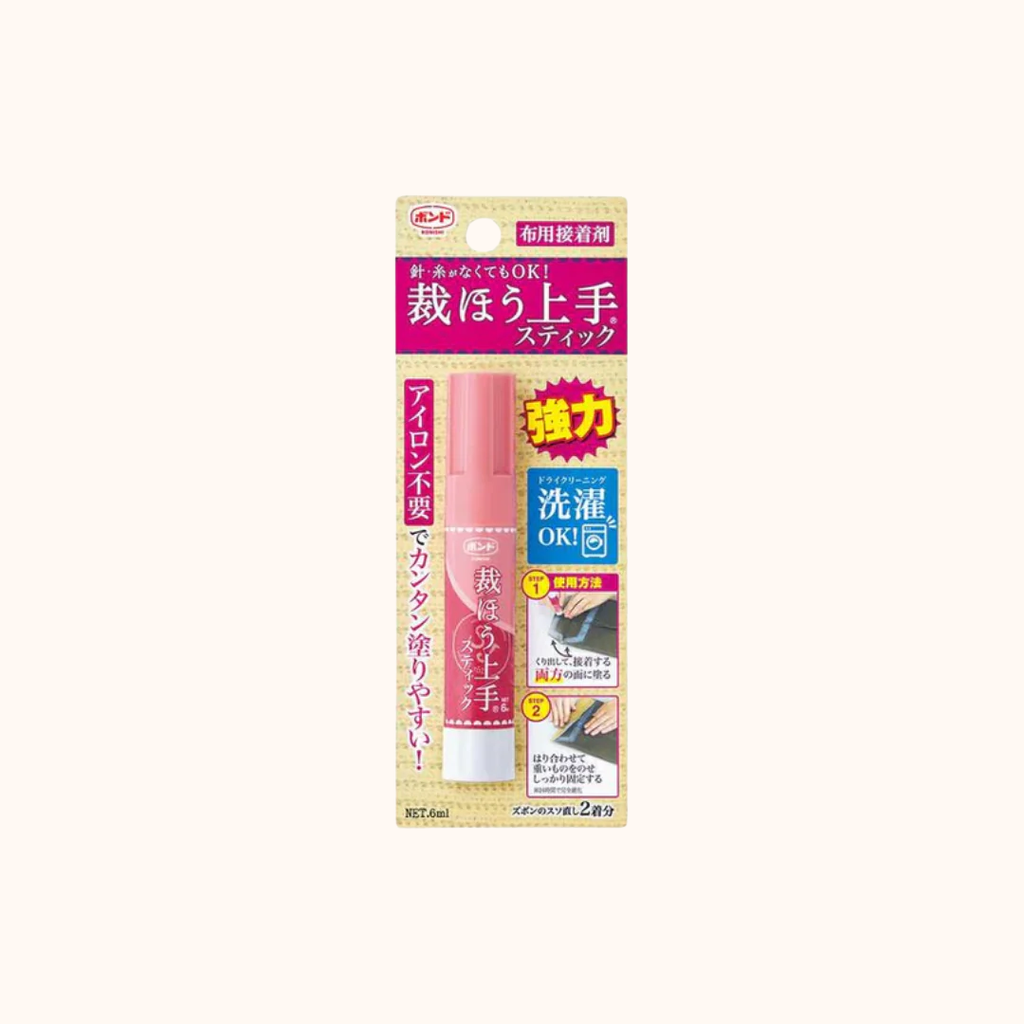 KONISHI JUHOJOUJOU FABRIC GLUE STICK 6ML