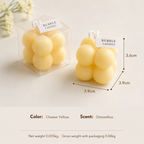 MINI CUBE CANDLE - 4 OPTIONS