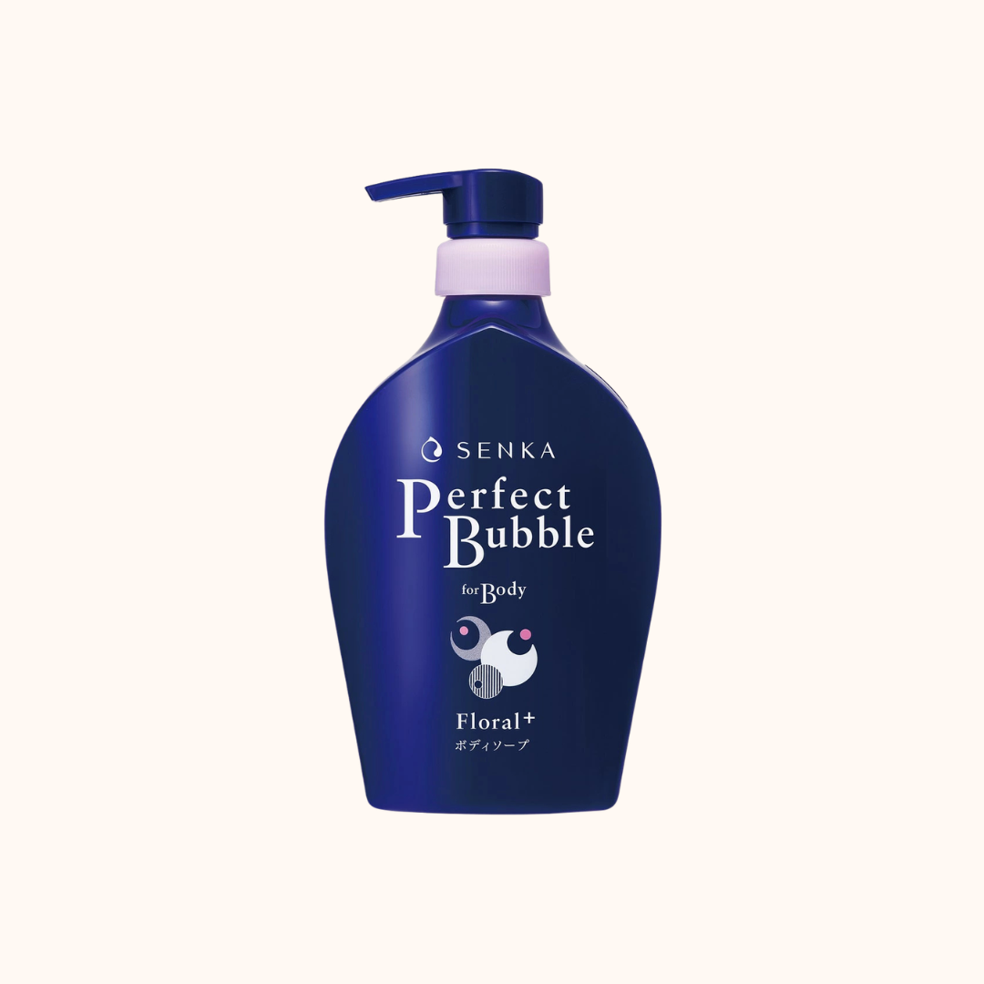 SHISEIDO SENKA PERFECT BUBBLE FLORAL BODY WASH 500ML