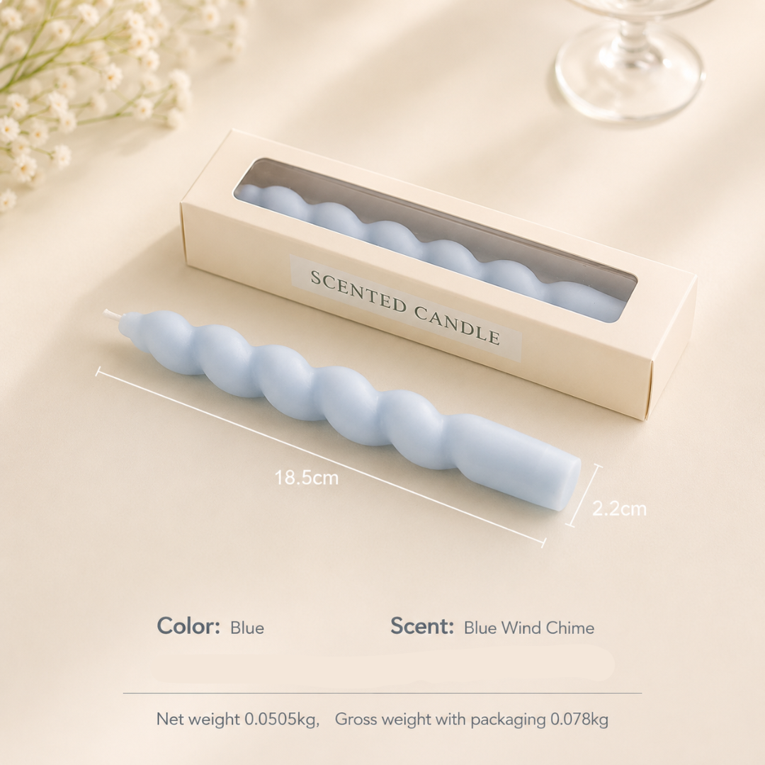 TWISTED BAR CANDLE - 3 OPTIONS