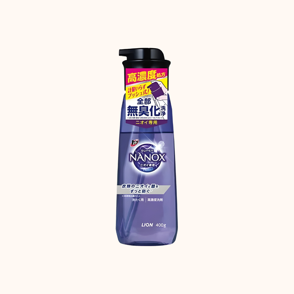 LION NANOX ODOR-SPECIFIC LIQUID LAUNDRY DETERGENT 400G