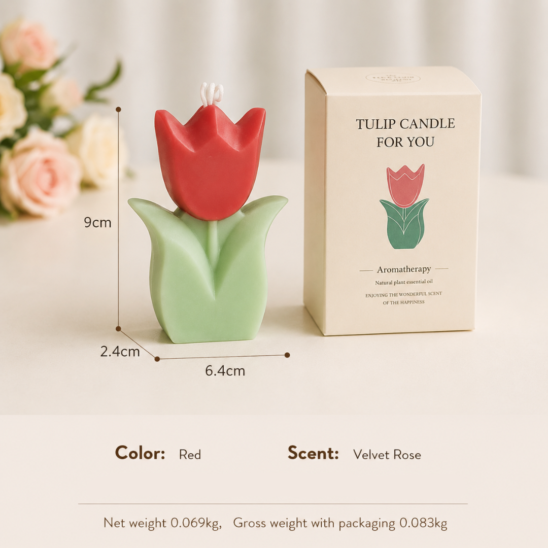 TULIP SCENTED CANDLE GIFT - 6 OPTIONS