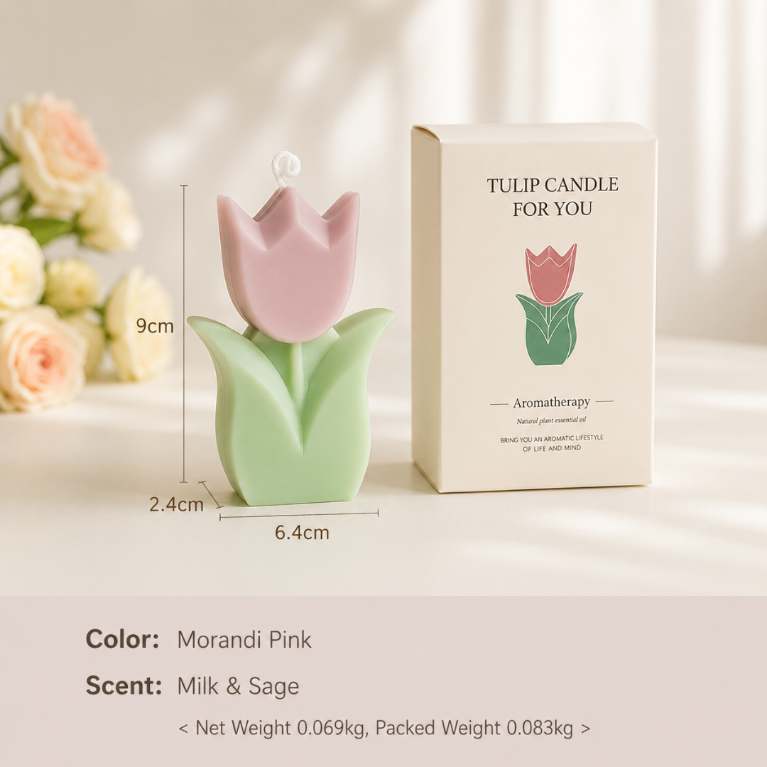 TULIP SCENTED CANDLE GIFT - 6 OPTIONS