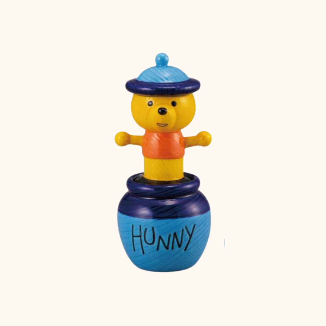 SUNART DISNEY WINNIE THE POOH SMALL CONTAINER PORCELAIN HONEY POT DESIGN