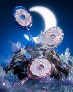 FLOWER KNOWS MOONLIGHT MERMAID HAND MIRROR #WHITE