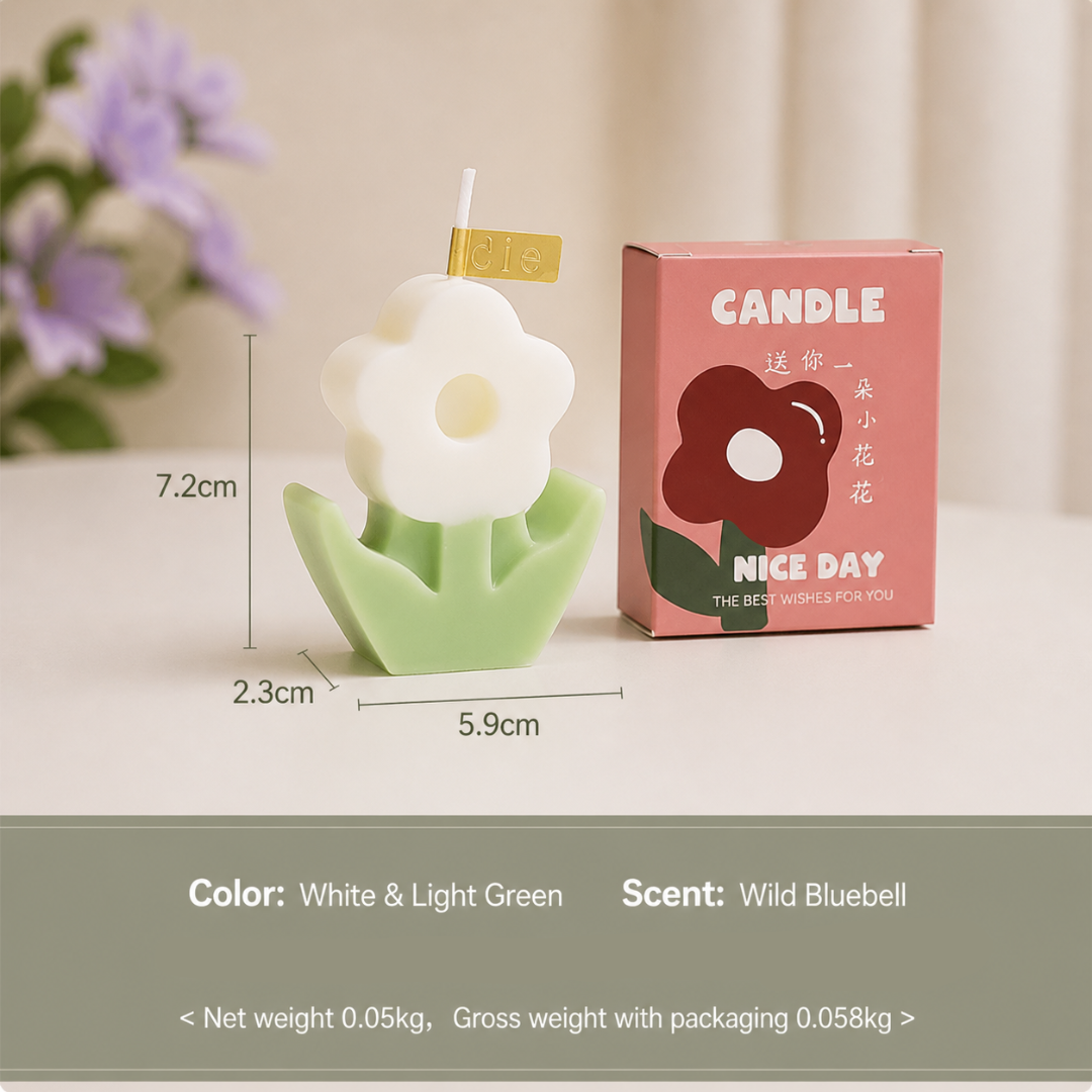 FLORAL SCENTED CANDLE GIFT - 5 OPTIONS