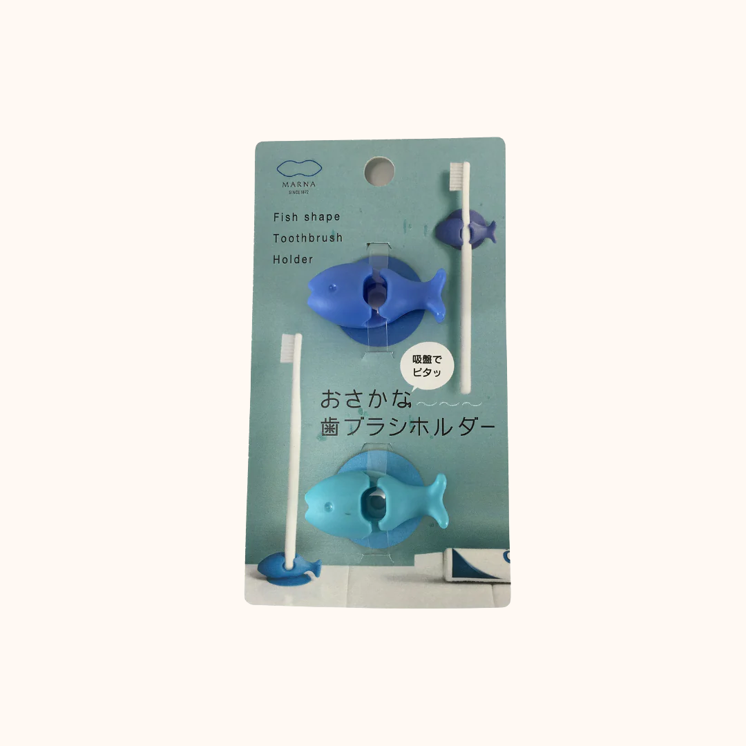 MANA FISH TOOTHBRUSH HOLDER - 2 COLOURS