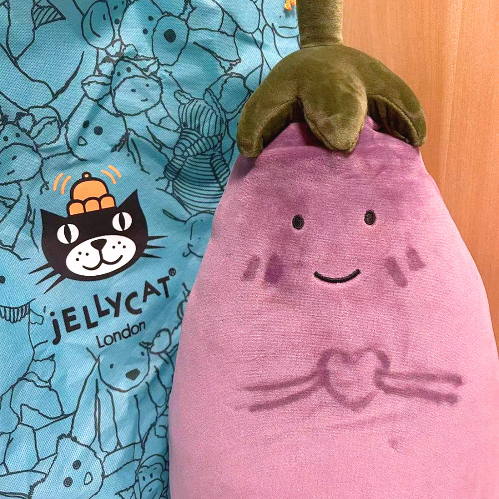 JELLY FRUIT EGGPLANT PLUSH TOY