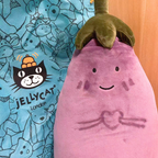 JELLY FRUIT EGGPLANT PLUSH TOY