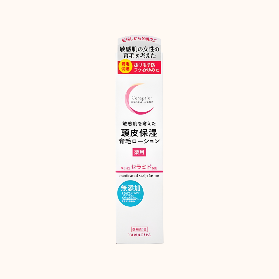 YANAGIYA CERAPRIER SCALP MOISTURIZING HAIR GROWTH LOTION 150ML