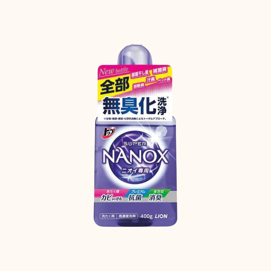 LION NANOX ODOR-SPECIFIC LIQUID LAUNDRY DETERGENT 400G