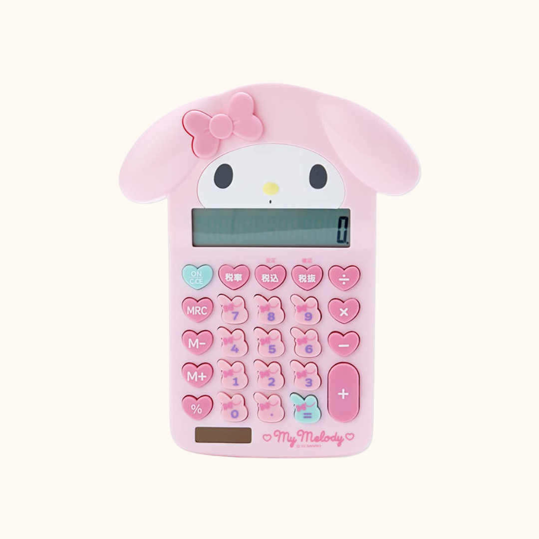 SANRIO DIE-CUT CALCULATOR MY MELODY