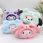 SANRIO PLUSH PENCIL CASE - 6 OPTIONS