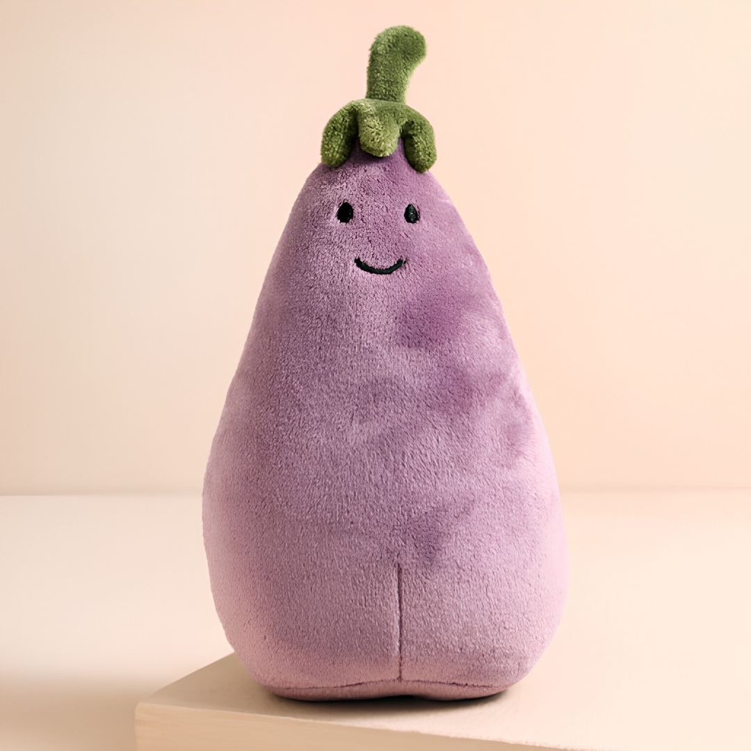 JELLY FRUIT EGGPLANT PLUSH TOY