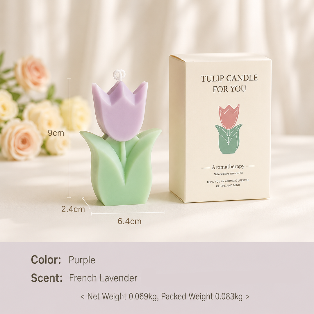 TULIP SCENTED CANDLE GIFT - 6 OPTIONS