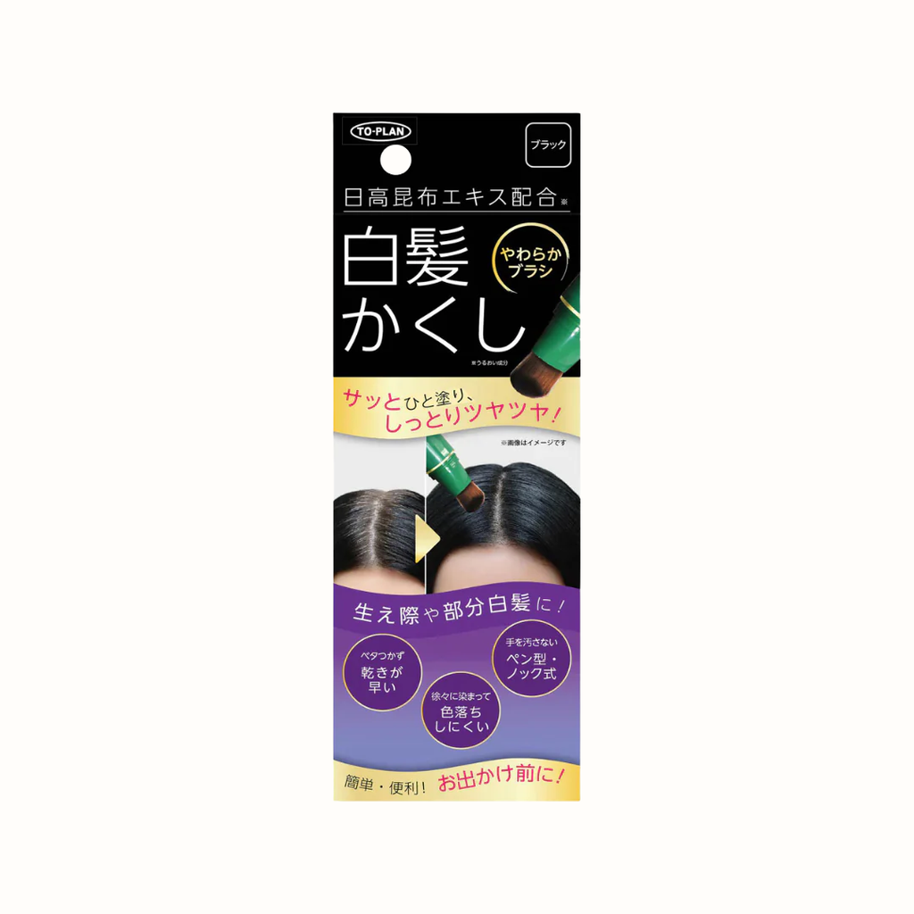 TO-PLAN HIDAKA KOMBU BÂTONNET DE COLORATION CAPILLAIRE NOIR 20G