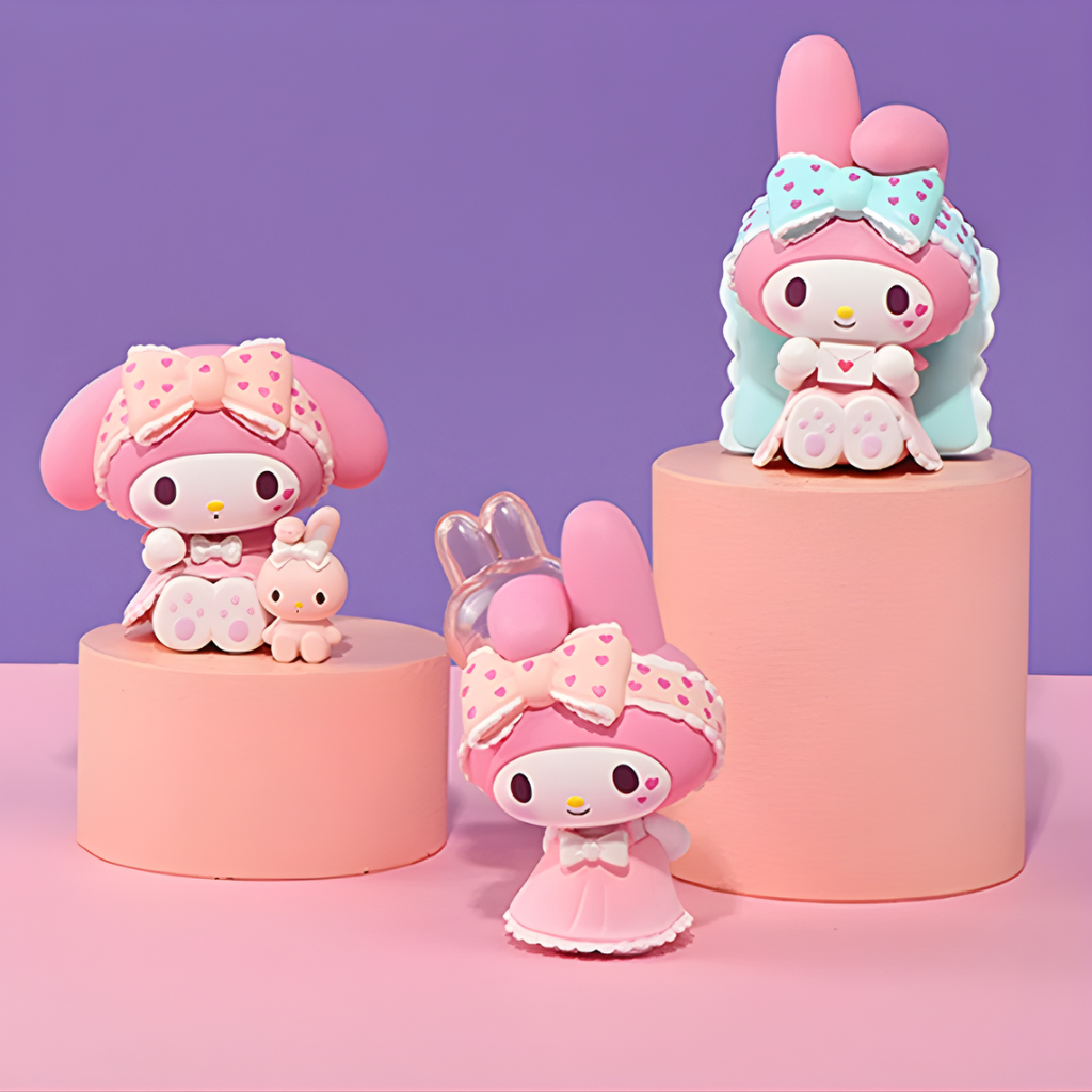 MINISO SANRIO MY MELODY/ KUROMI PAJAMA SWEETHEART BLIND BOX - 1 RANDOM