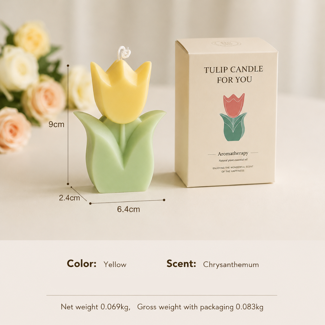 TULIP SCENTED CANDLE GIFT - 6 OPTIONS