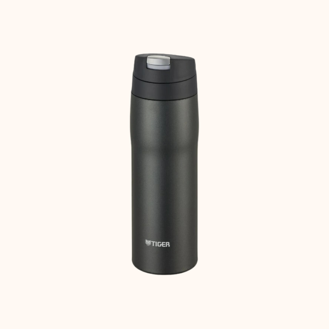 TIGER STAINLESS STEEL BOTTLE MJE-A BLACK 0.48L