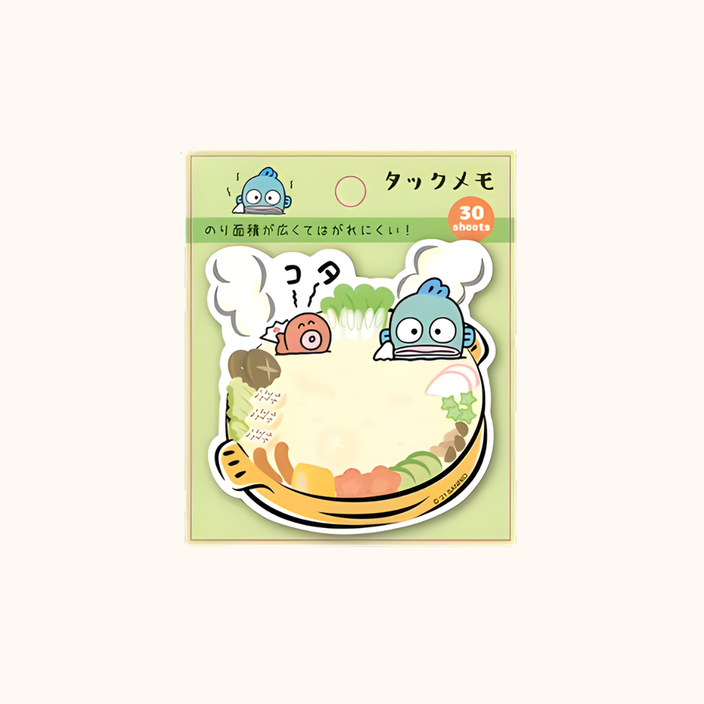 SANRIO STICKY NOTES 30PCS - 15 OPTIONS