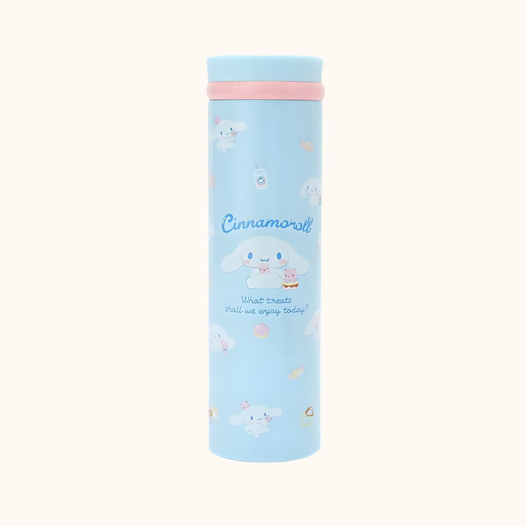 SANRIO CINNAMOROLL STAINLESS WATER BOTTLE 480ML