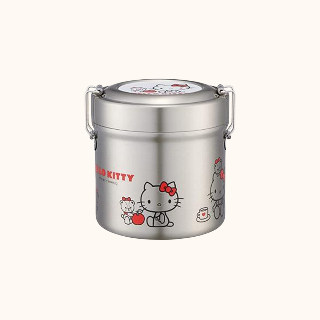 SKATER HELLO KITTY STAINLESS STEEL INSULATED LUNCH BOX