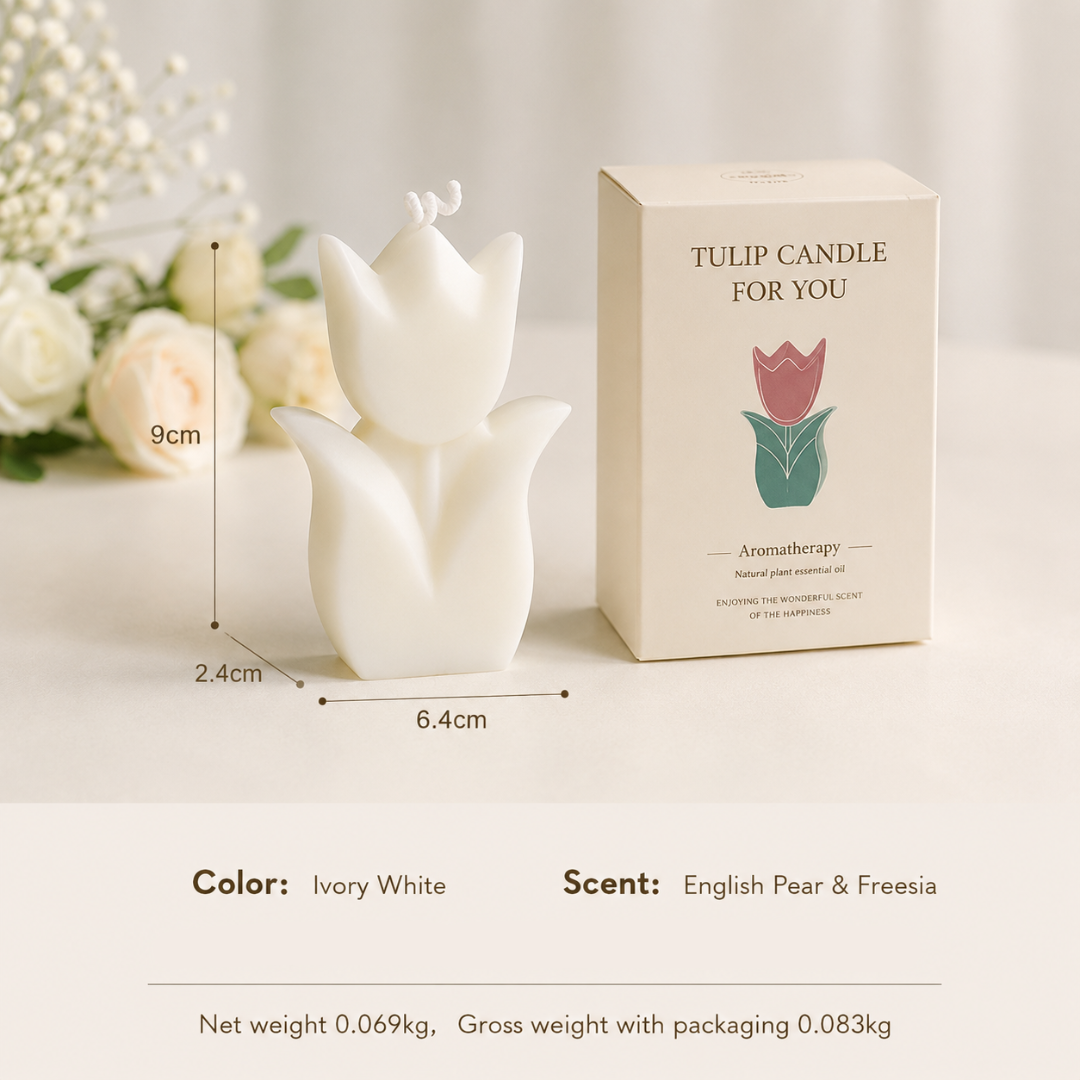 TULIP SCENTED CANDLE GIFT - 6 OPTIONS