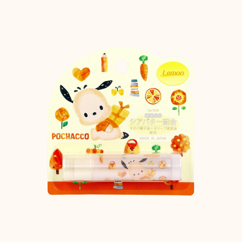 SUNTAN SANRIO POCHACCO LEMON SCENTED LIP BALM STICK 15G