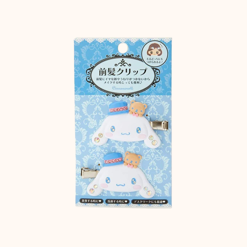 SANRIO CINNAMOROLL FACE-SHAPED BANG CLIP