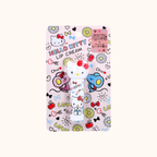 PIERAS HELLO KITTY DIE-CUT LIP BALM FRESH PEACH SCENT 4G