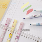 CUTE SANRIO HIGHLIGHTER PENS 6PCS BOX SET