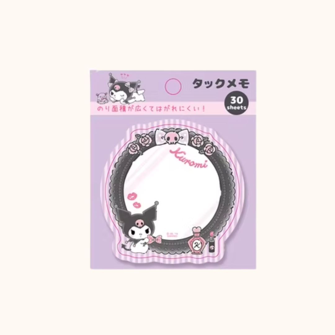SANRIO STICKY NOTES 30PCS - 15 OPTIONS