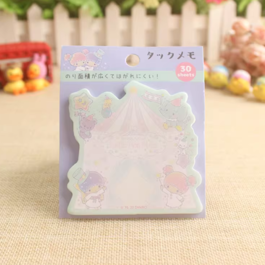 SANRIO STICKY NOTES 30PCS - 15 OPTIONS