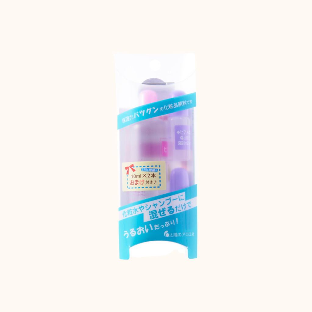 TAIYO NO ALOE HYALURONIC ACID SOLUTION 80ML + 10ML × 2
