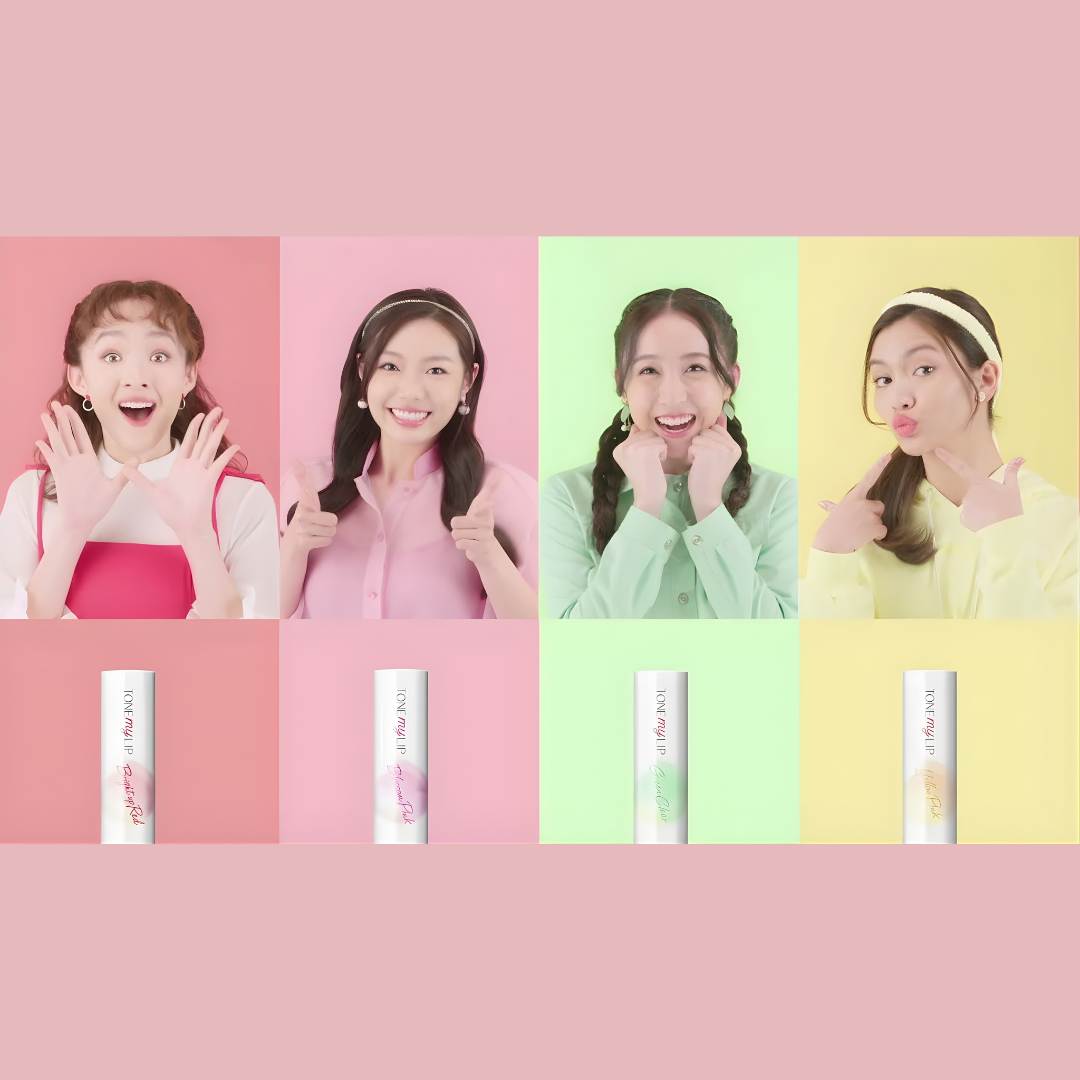 ROHTO MENTHOLATUM TONE MY LIP YELLOW PINK 2.4G