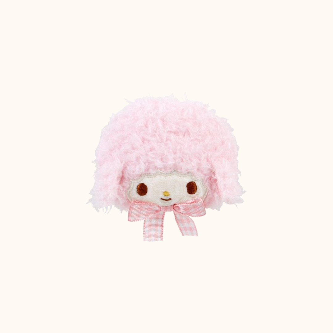 SANRIO CHARACTER FACE SHAPED HAIR CLIP HAIR - 7 STYLES