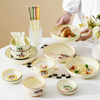 CRAYON SHIN-CHAN ANIMAL SERIES TABLEWARE SET 5PCS - 3 OPTIONS