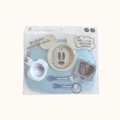 KINNIKASEI MICKEY MOUSE ICON LUNCH PLATE SET – LIGHT BLUE